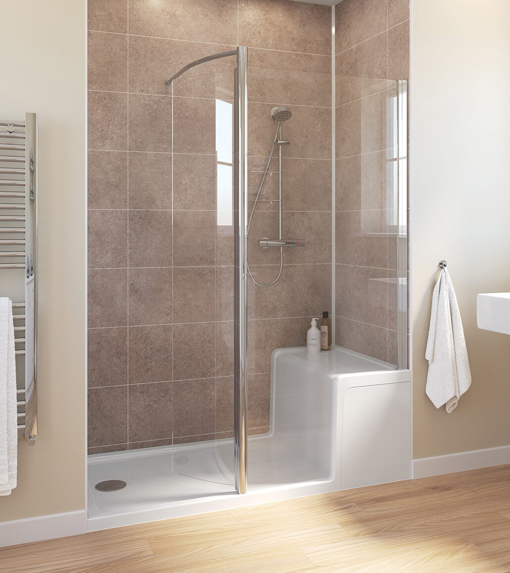 Shower Enclosures With Seat Image To U