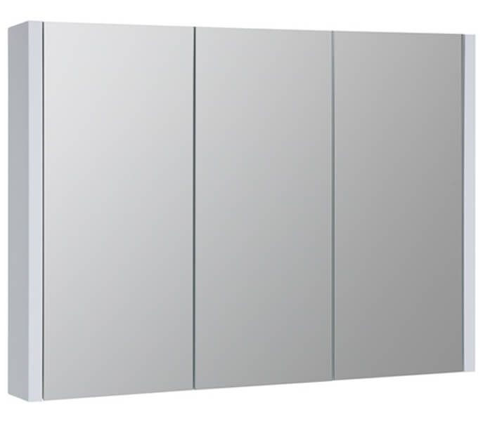 Kartell Purity 900mm Mirror Cabinet, Corner Bathroom Mirror Cabinet 900mm