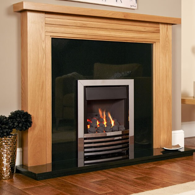 Open Fronted High Efficiency Gas Fire, Open Fronted Gas Fireplace Insert