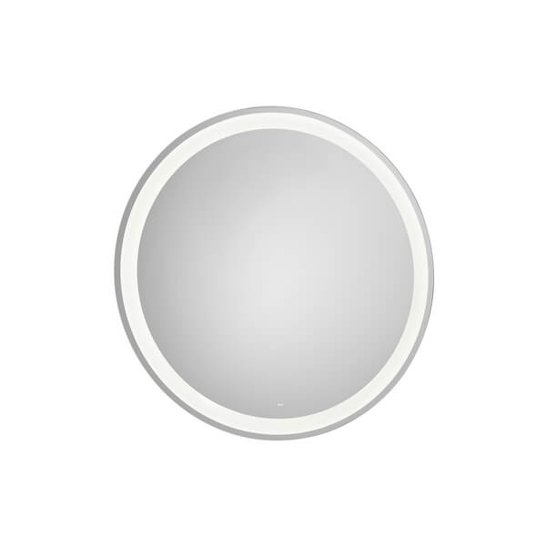 Roca Iridia Round Mirror With Perimetral Led Lighting And Demister Device