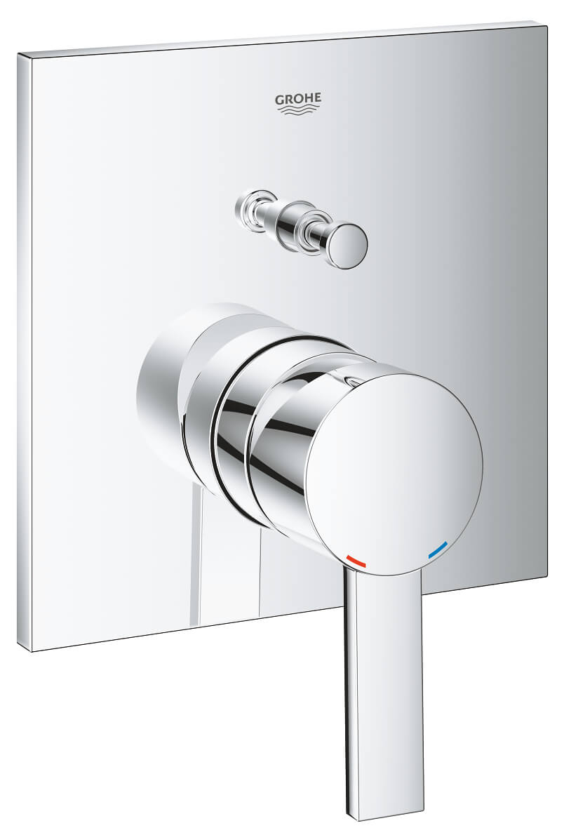 Grohe Allure Single Lever Chrome Mixer Valve With 2 Way Diverter