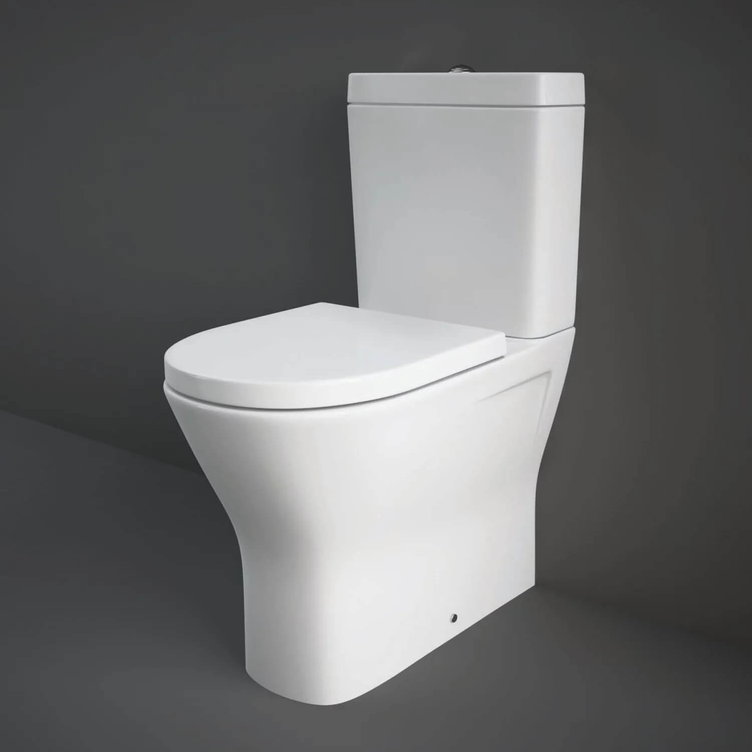  Rak  Resort Comfort Height Close Coupled Back To Wall WC 