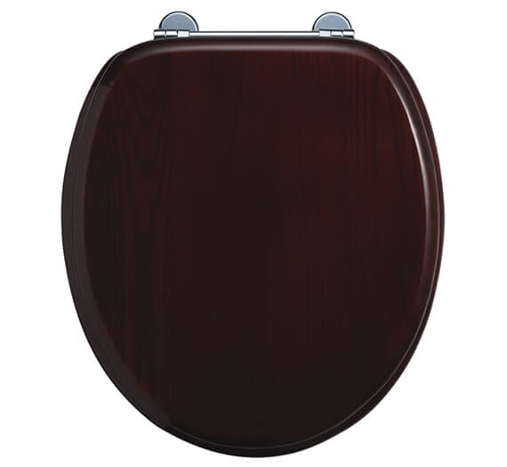 Burlington Soft Close Toilet Seat Oak S16