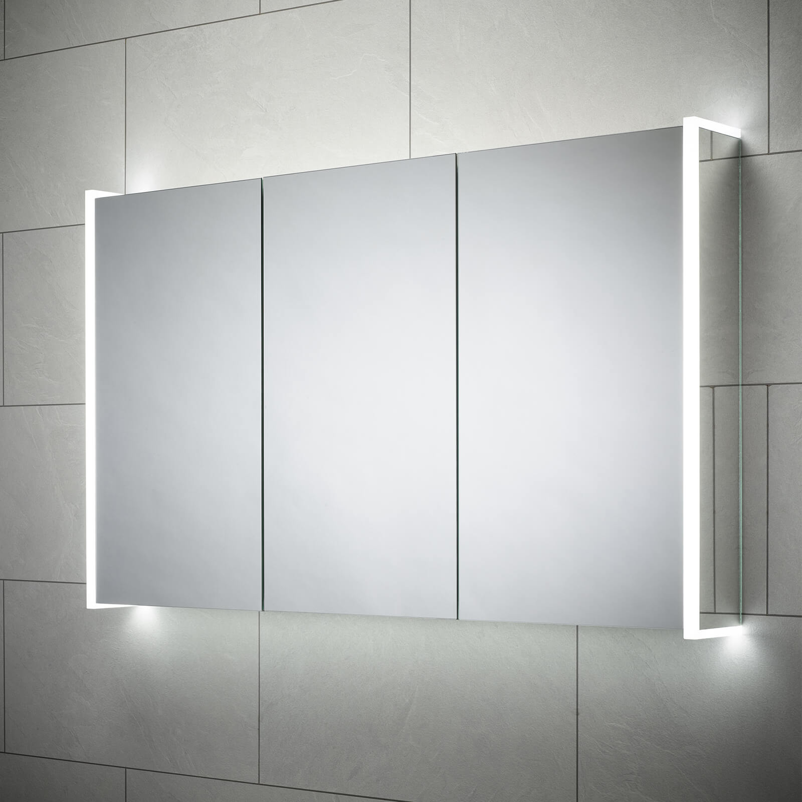 Sensio Ainsley 1200 Three Door Diffused LED Mirror