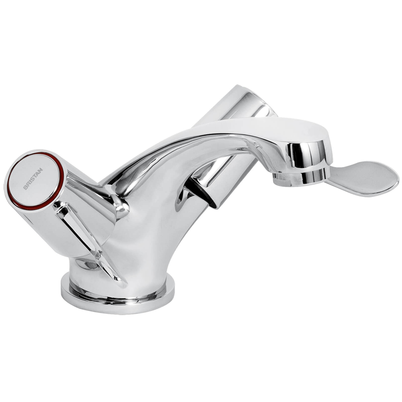 Bristan Lever Mono Basin Mixer Tap With Pop Up Waste   L 2020 2 1  11 0 20 562 