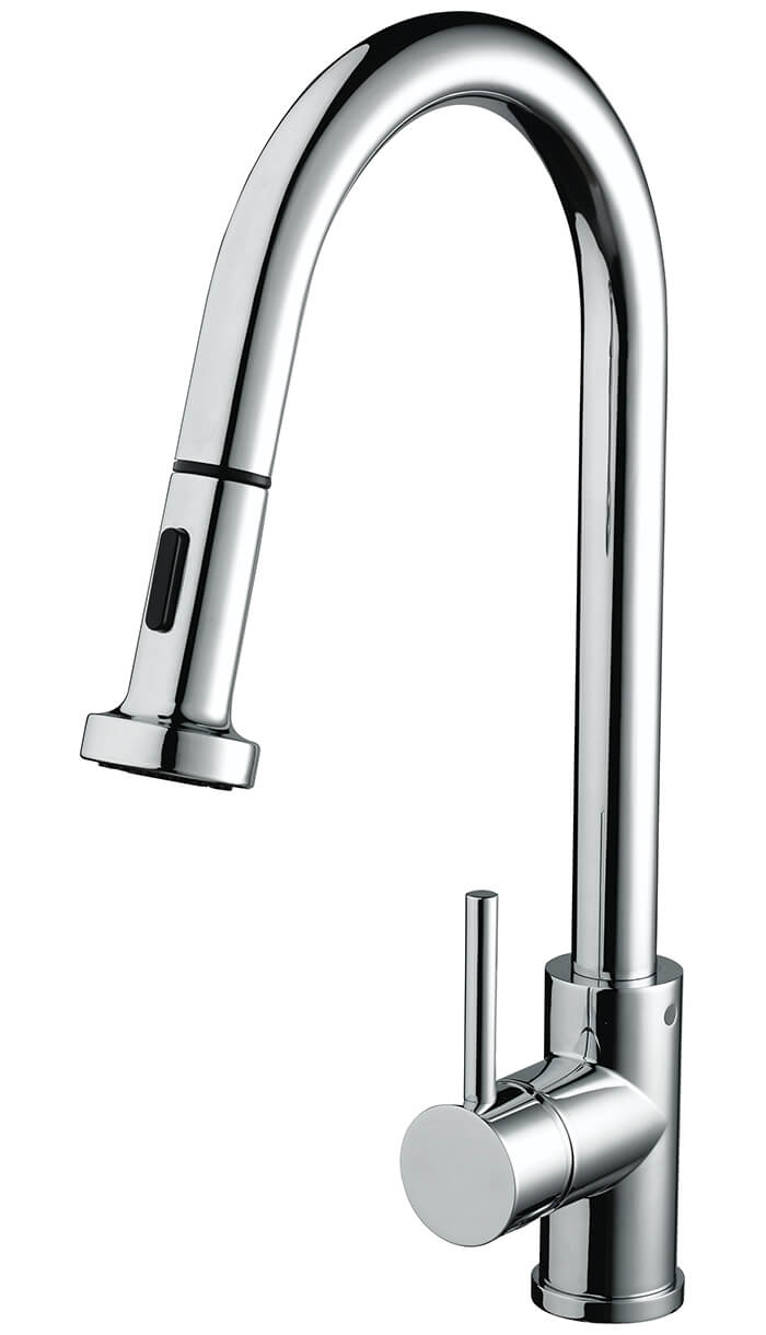 Bristan Apricot Chrome Kitchen Sink Mixer Tap With Pull Out Spray