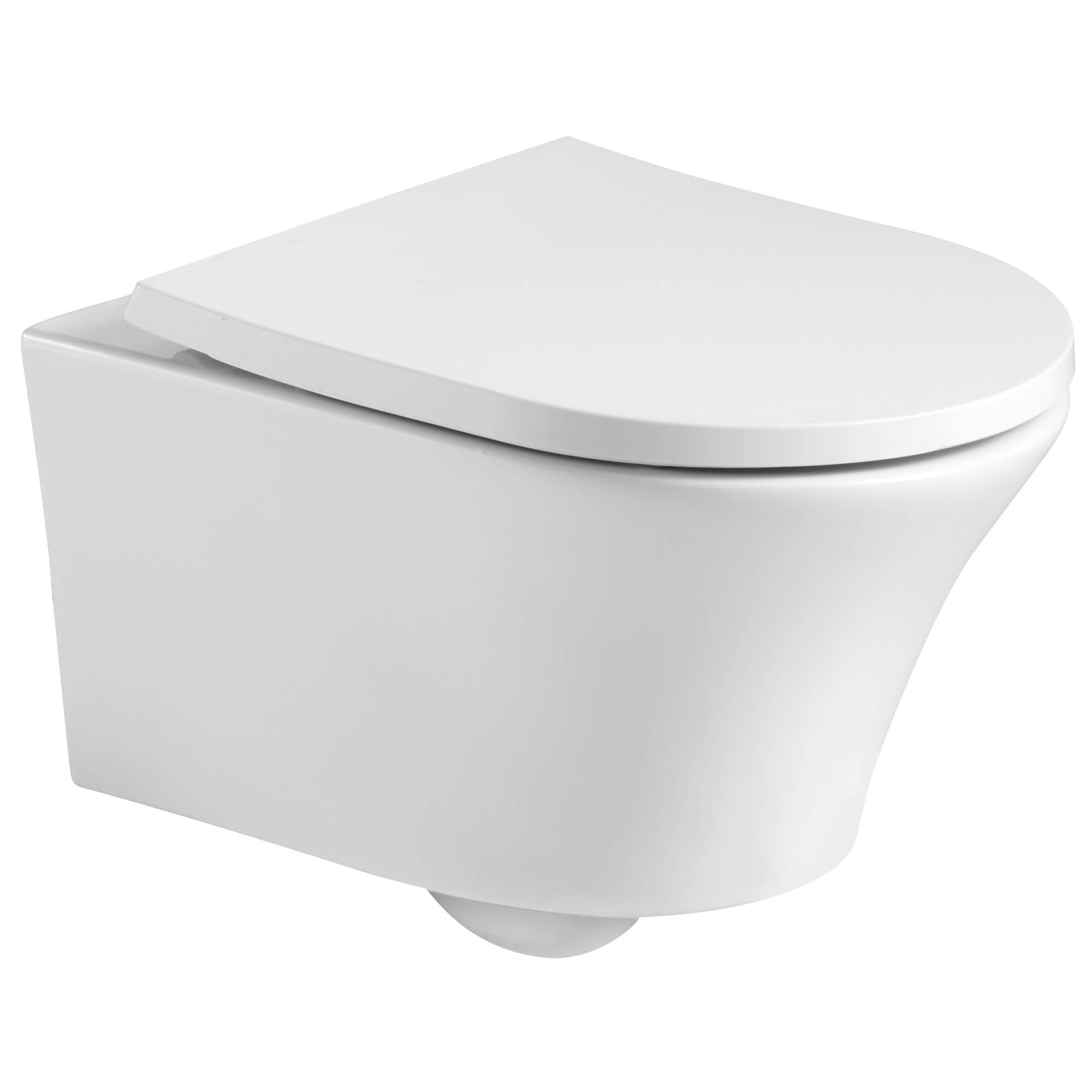 Kartell Wall Hung Pan Toilet Wall Frame inc cistern modern round deluxe premium 