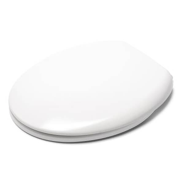 Croydex FlexiFix Grasmere Non Slip White Toilet Seat