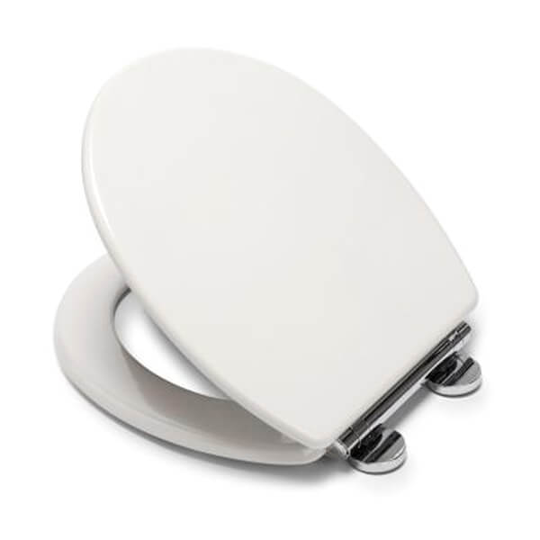 Croydex Flexi-Fix Lugano Soft Close White Toilet Seat