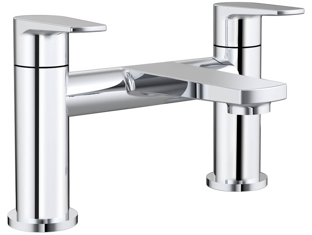 Joseph Miles Luka Chrome Deck Mounted Bath Filler Tap JMQS105741