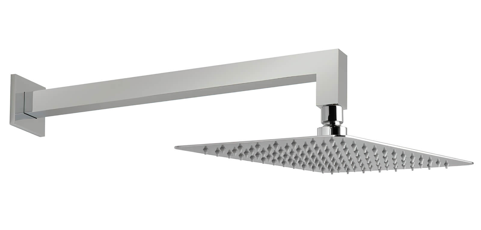 Vado Aquablade Single Function Rectangular Chrome Shower Head
