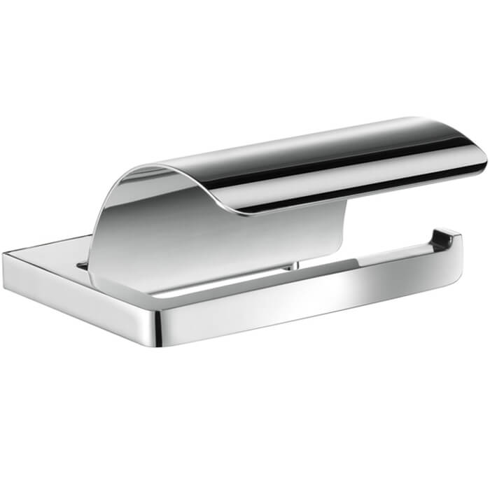 Keuco Axess - Barre de maintien 70 cm, pliable, chrome/noir 35003010737
