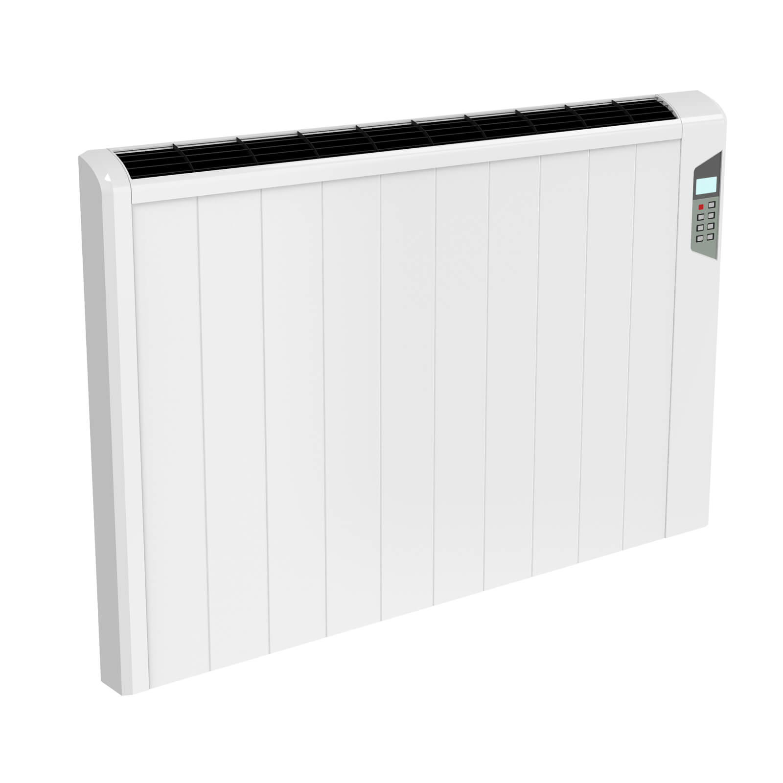 Reina Arlec 565mm High Aluminium Electric Radiator White | forum.iktva.sa