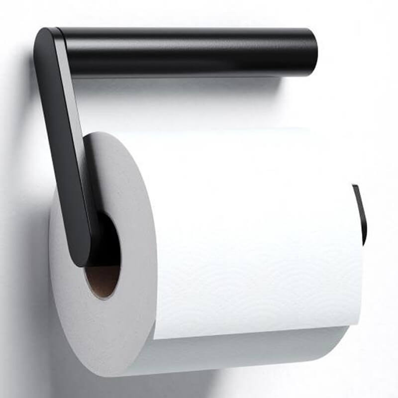 Keuco Plan Black Selection Toilet Roll Holder - 14962370000