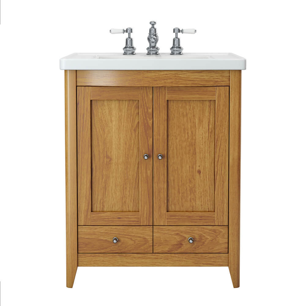 Imperial Radcliffe Esteem Square Vanity Unit With 2-Door And 2-Drawers