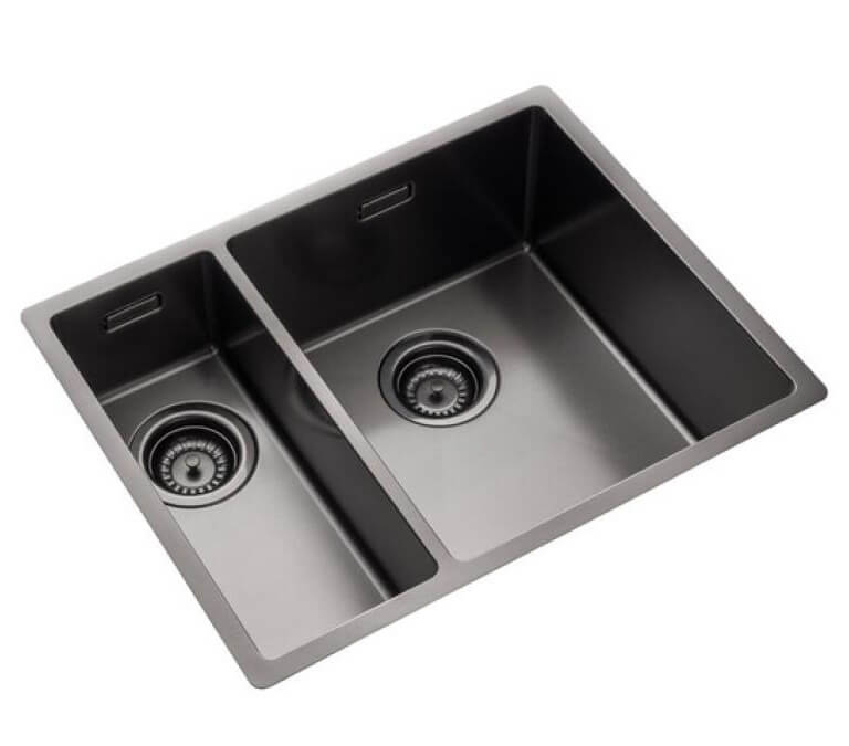 Rangemaster Spectra 440 x 555mm 1.5 Bowl Stainless Steel Kitchen Sink