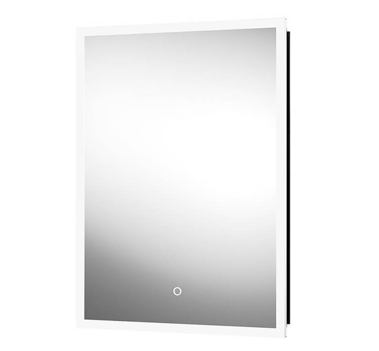 Sensio Eclipse Recessed 500mm Wide LED Illuminated Mirror Cabinet