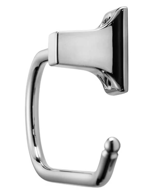 Croydex Sutton Chrome Hook Toilet Roll Holder