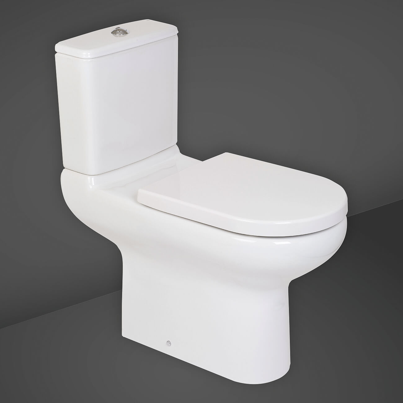 SanCeram Chartham 750 Projection Close Coupled Rimless Toilet