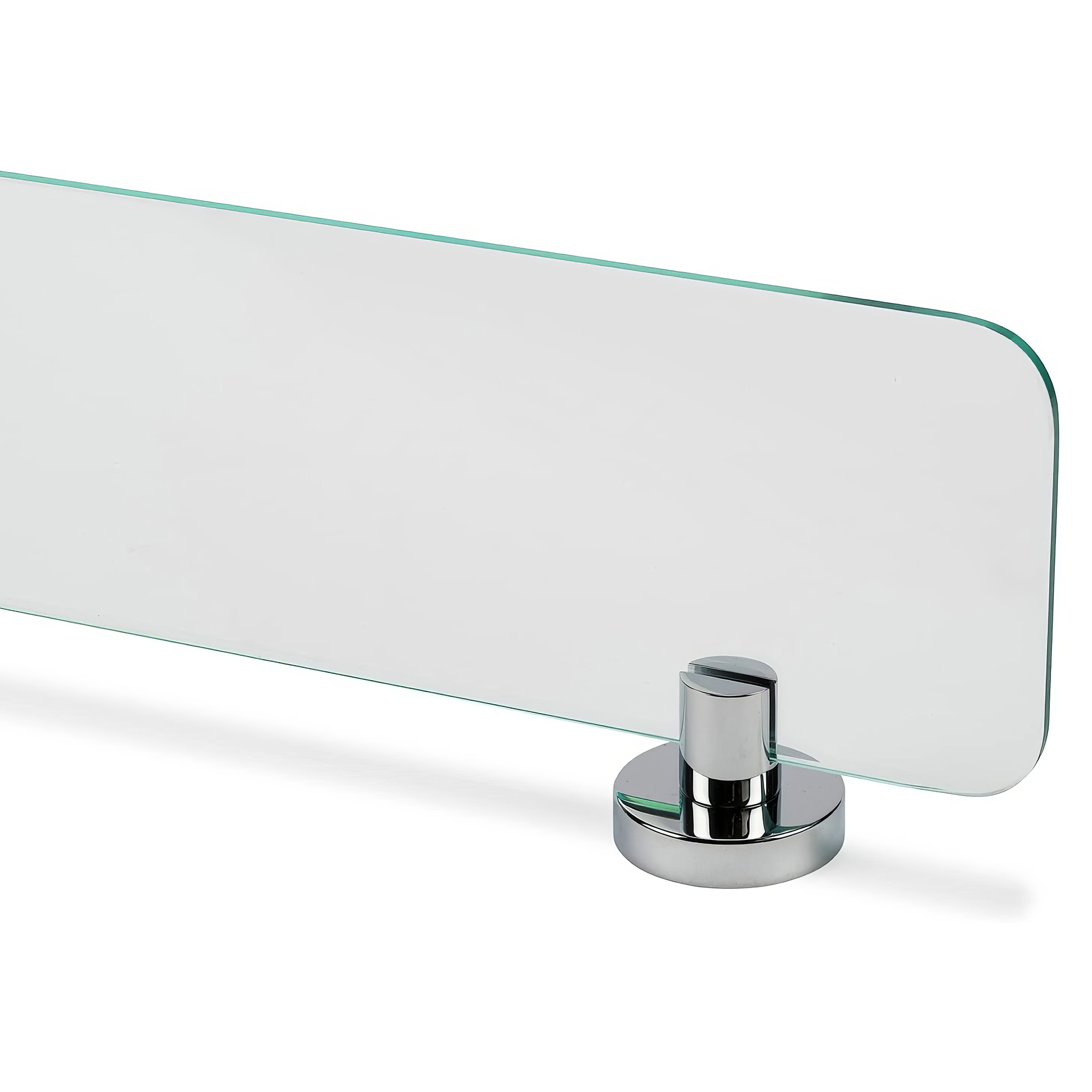 Croydex Metra Flexi-Fix 590mm Glass Shelf
