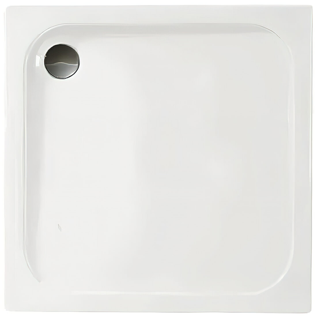 Merlyn Touchstone White Square Shower Tray 50mm High S76SQTO