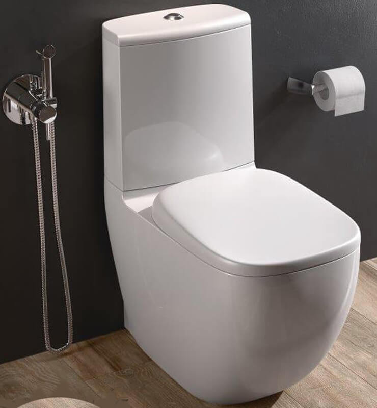 RAK Illusion Soft Close Toilet Seat And Cover White, 49 OFF