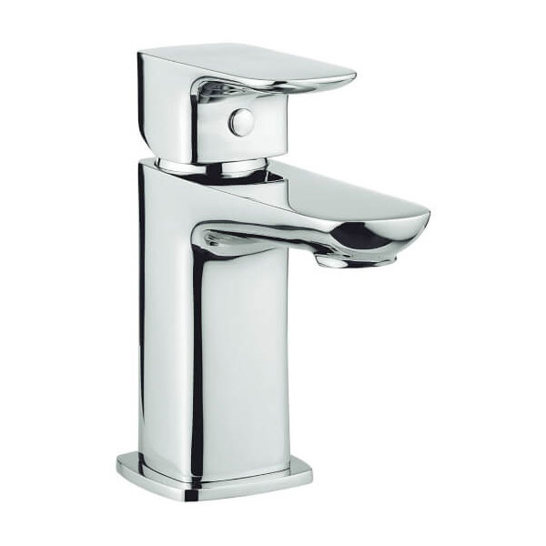 Britton My Home Deck Mounted Chrome Basin Mixer Tap Wit Click-Clack Waste