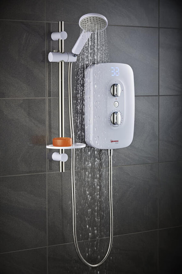 Redring Glow 7.5kW Phased Shutdown Electric Shower SH0249