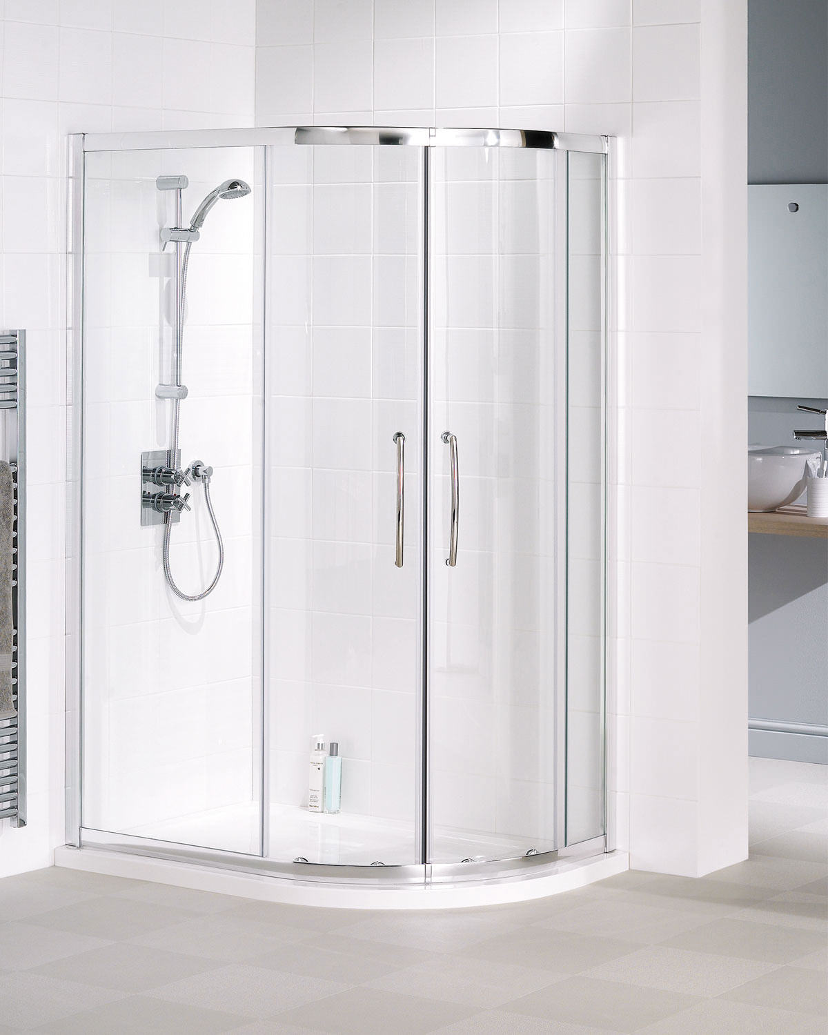 Lakes Classic Offset Quadrant Shower Enclosure 900 X 800 X 1850mm