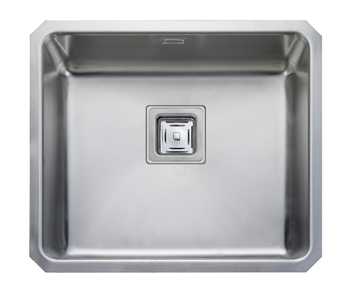 Rangemaster Atlantic Quad 1 Bowl Stainless Steel Kitchen Sink