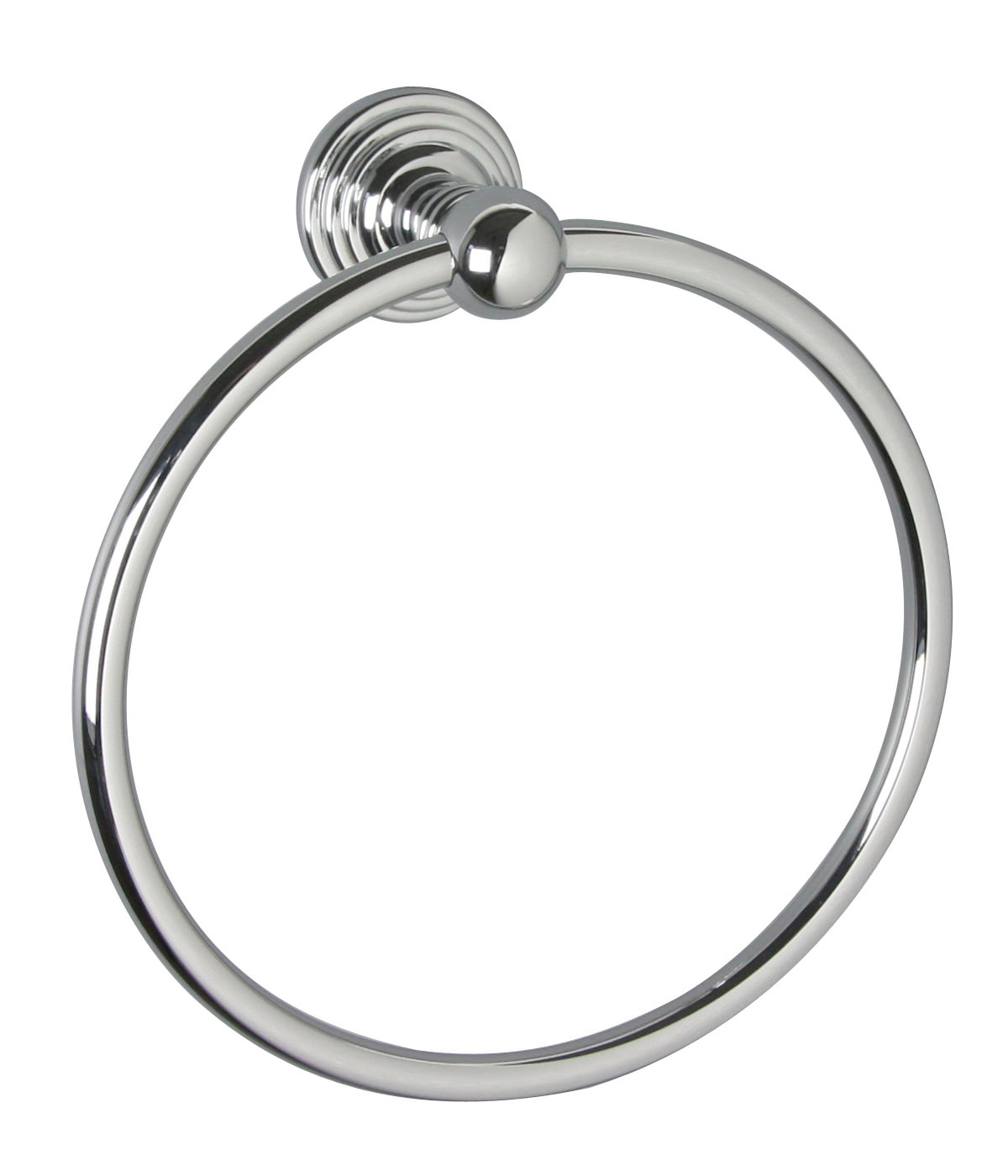 Miller Hartford Chrome Finish Towel Ring | 7705C