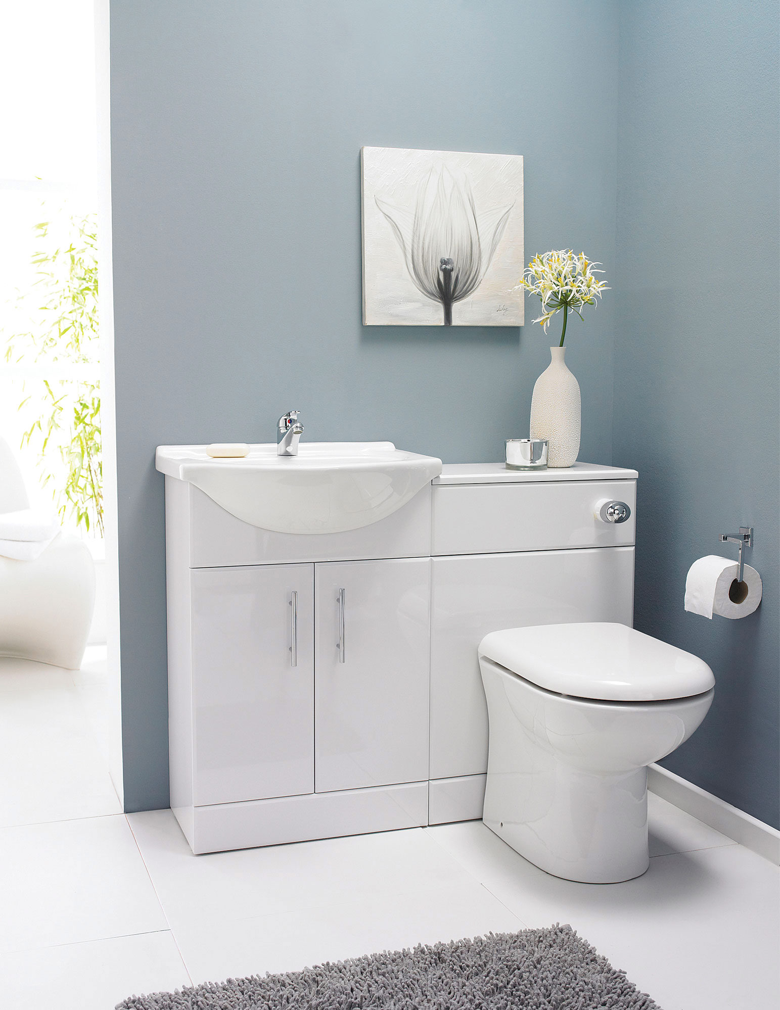 Premier Mayford 2 Door 650mm Bathroom Vanity Unit With ...