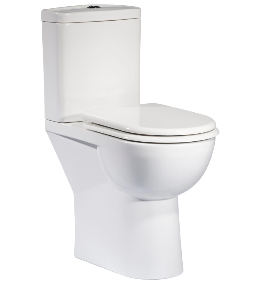Tavistock Micra Comfort Height Wc With Cistern And Soft Close Seat Pc100s C100s