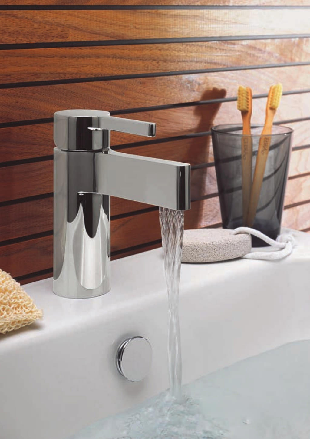 Crosswater Svelte Monobloc Basin Mixer Tap SE110DNC