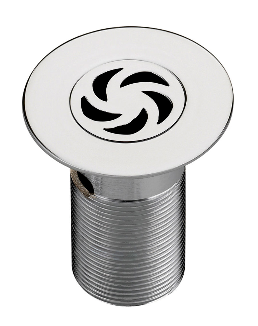 Bristan Luxury Long Shower Waste With Removable Grid W SHW4 C