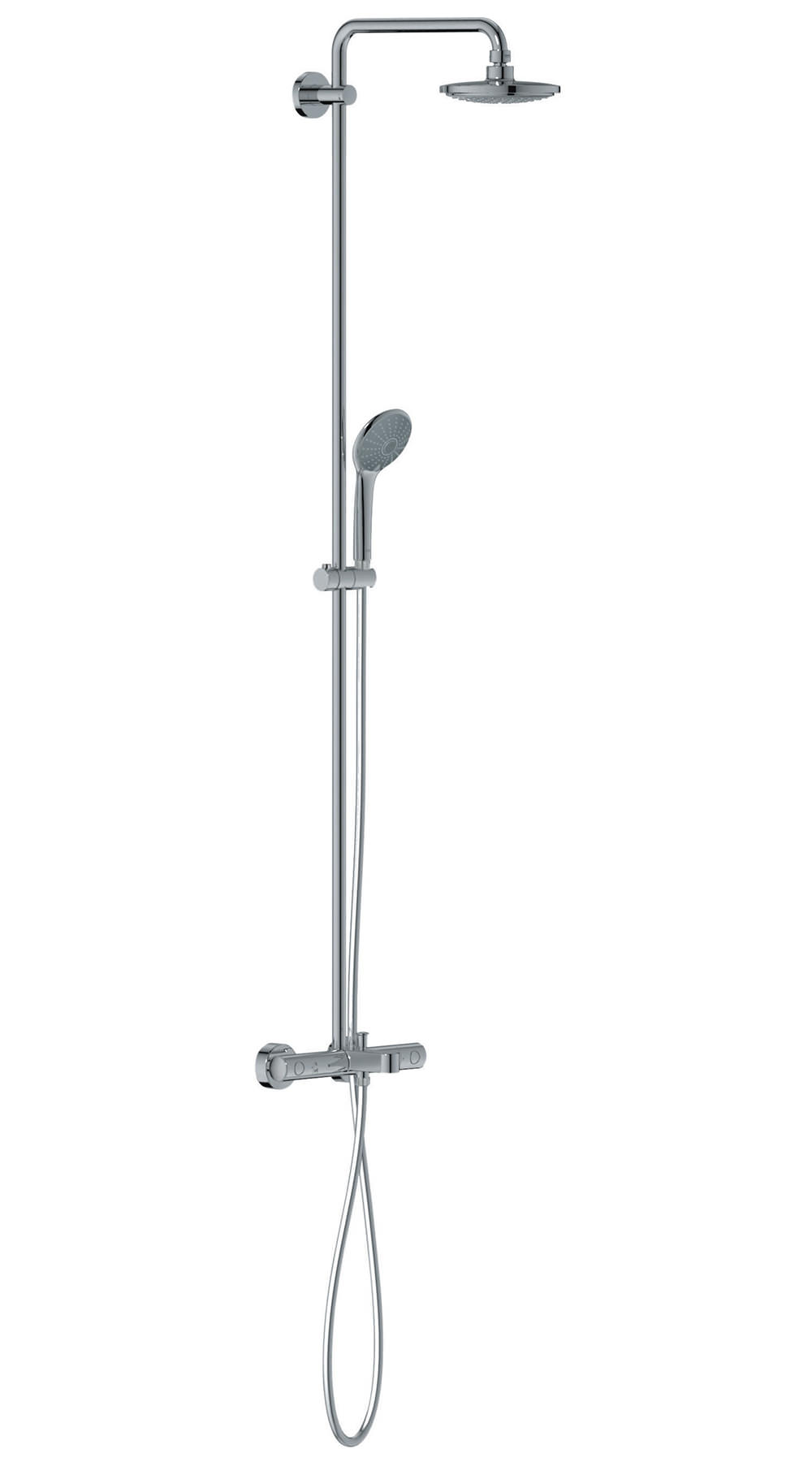 Grohe Euphoria Thermostatic Bath Shower System Chrome 27475000