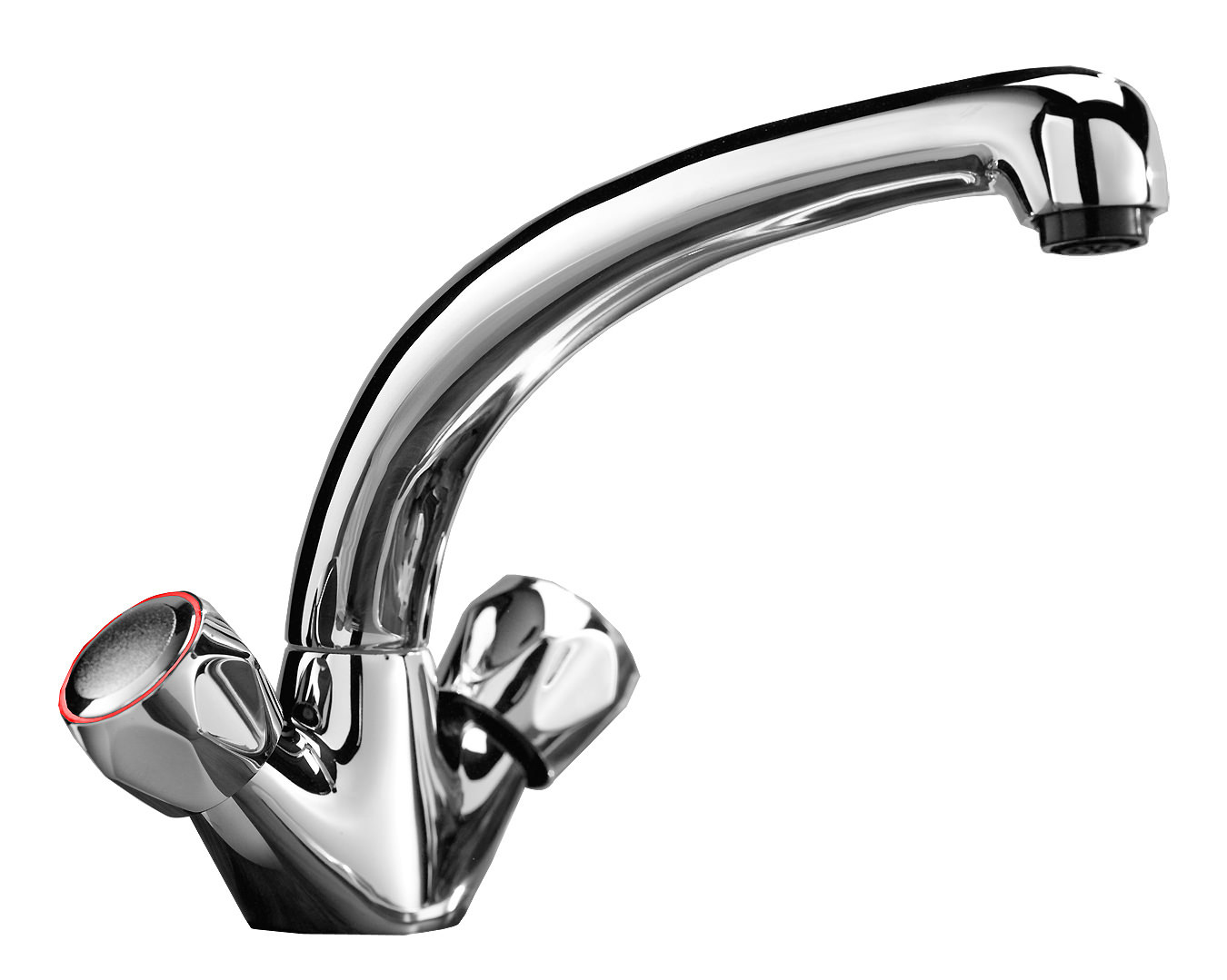 dual flow mixer taps for kitchen sink