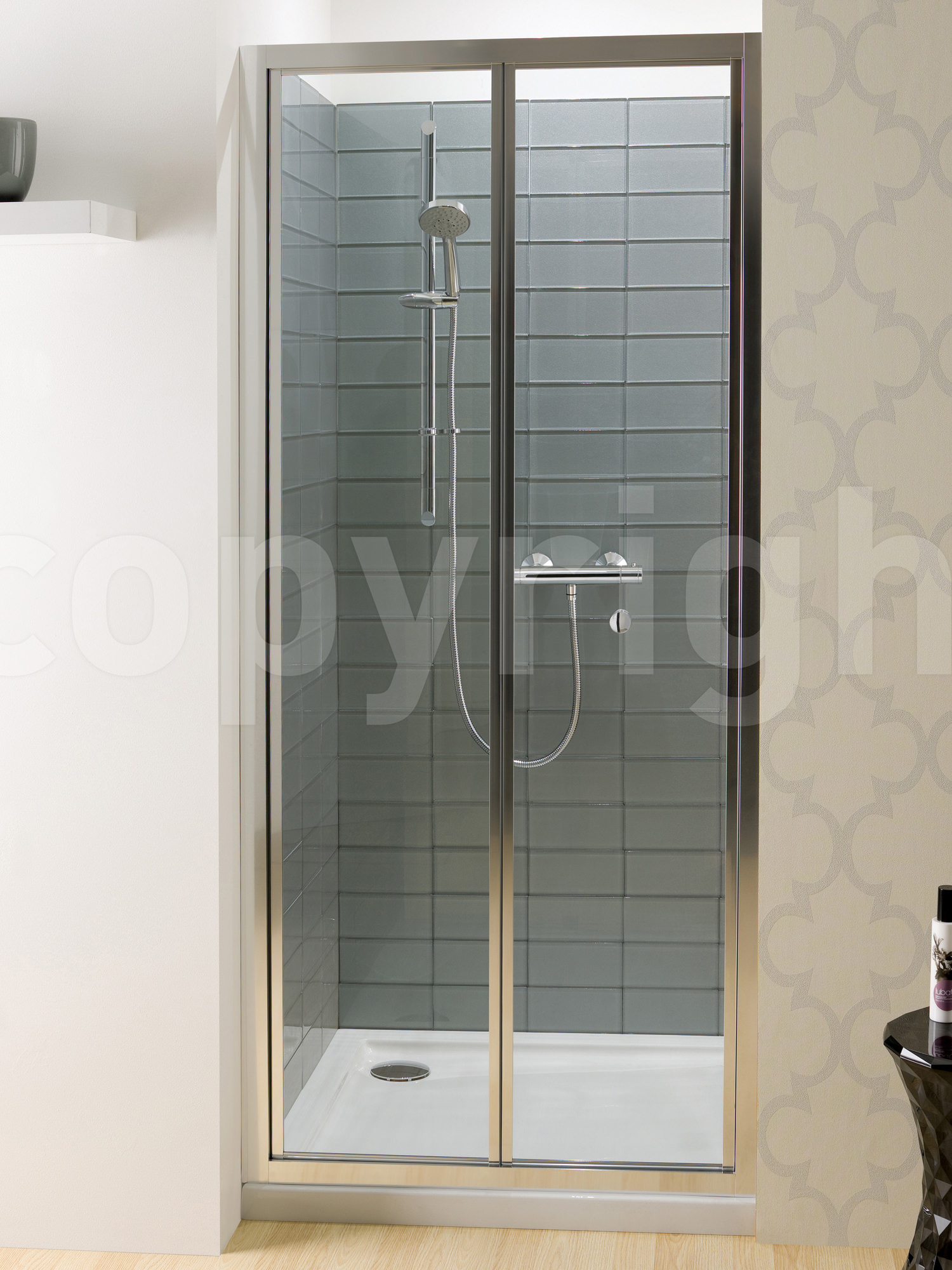 Simpsons Edge Bi Fold Shower Door 900mm Ebfsc0900