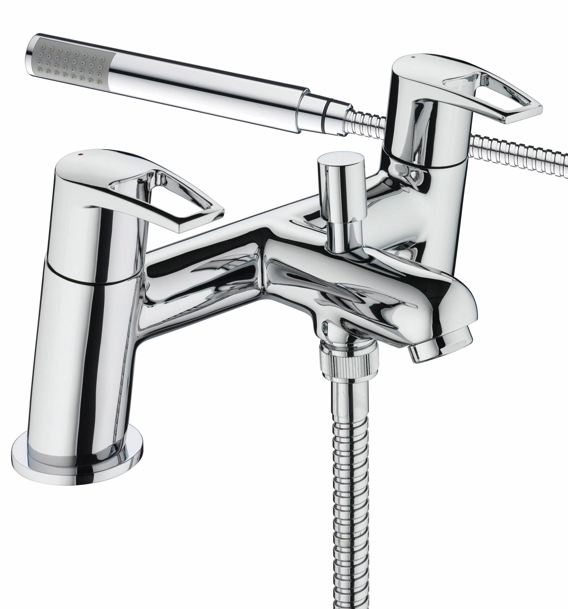 Bristan Smile Chrome Bath Shower Mixer Tap With Kit - SM BSM C