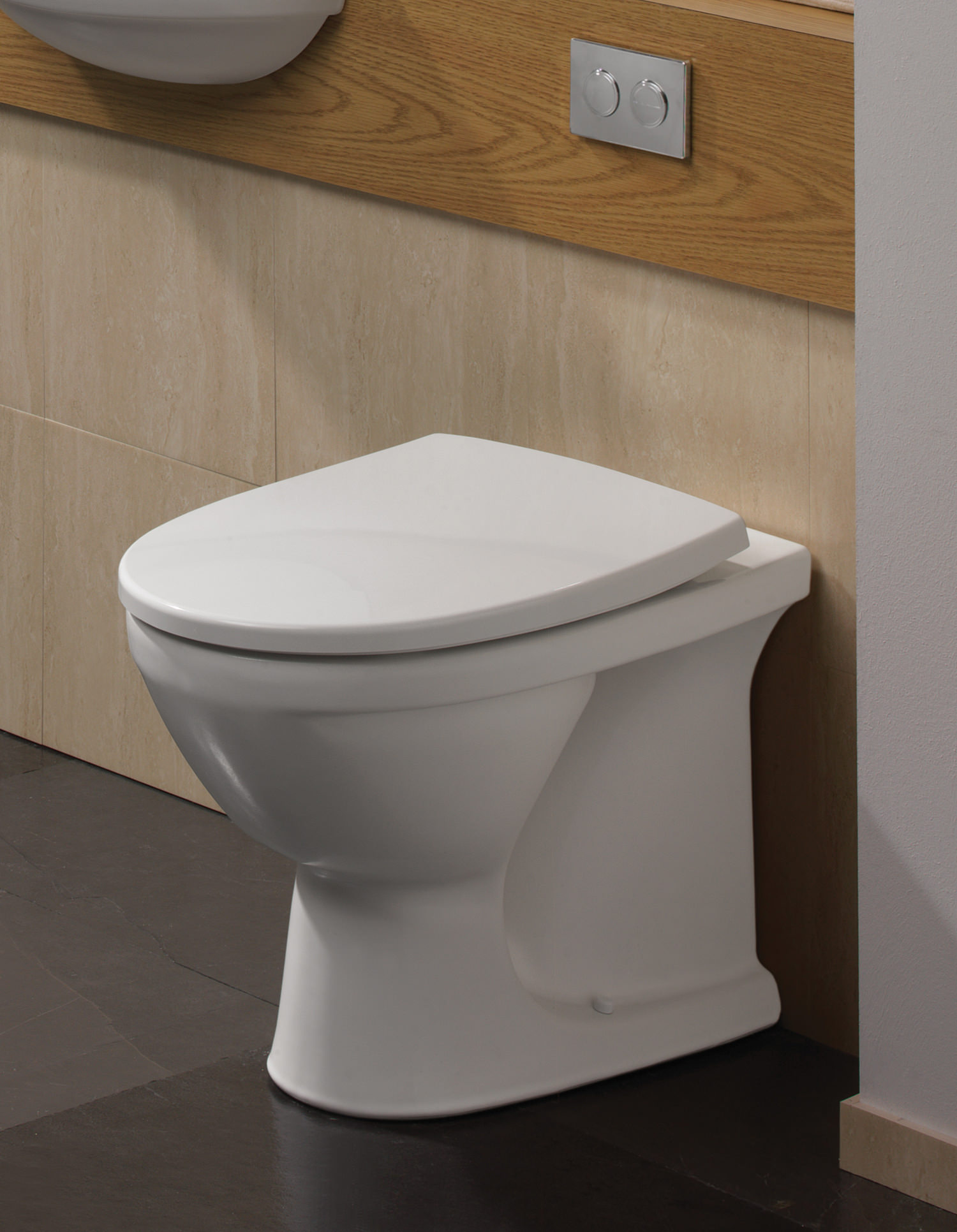 Twyford Refresh Back-To-Wall WC Pan 530mm | RE1438WH