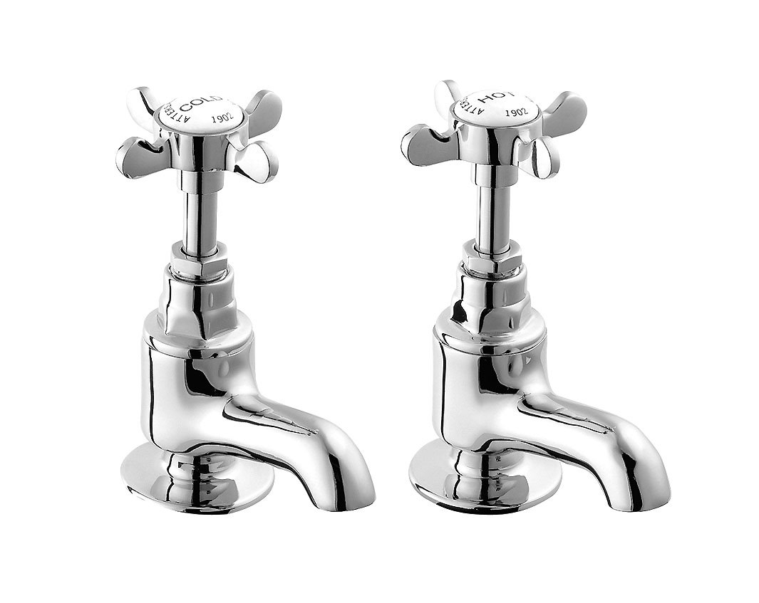 Deva Coronation Cloakroom Taps Chrome CR21