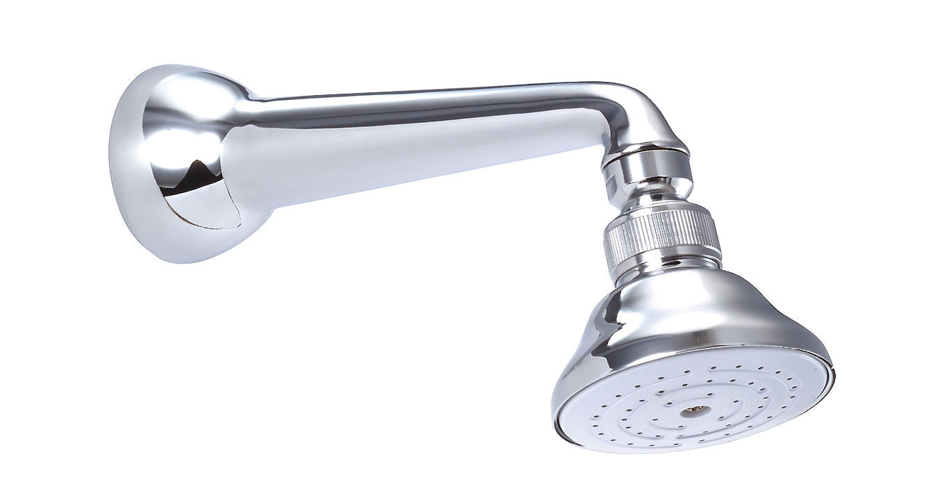 Deva Single Function Shower Head With Shower Arm | HEAA05