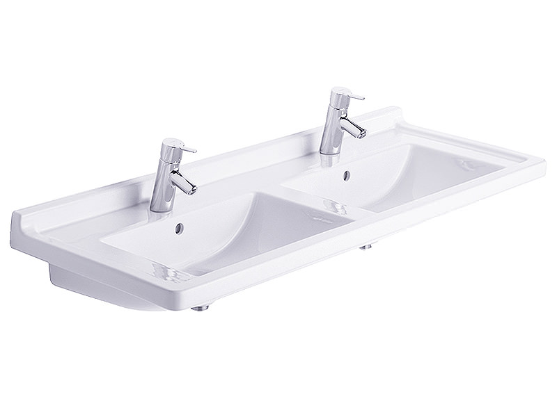 Duravit Starck 3 Double Washbasin With Overflow 1300mm 0332130000