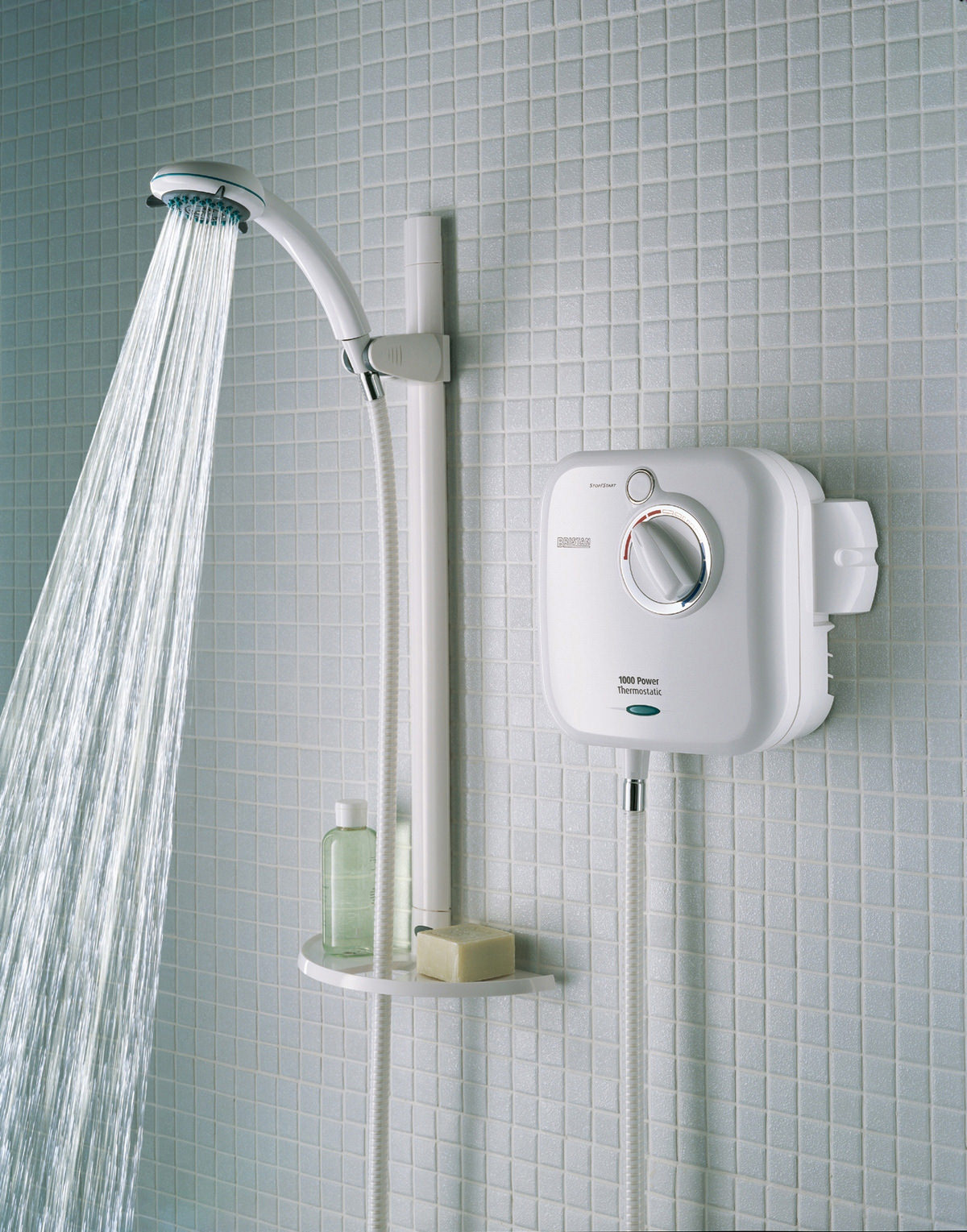 Bristan Hydropower 1000 XT Thermostatic Power Shower White