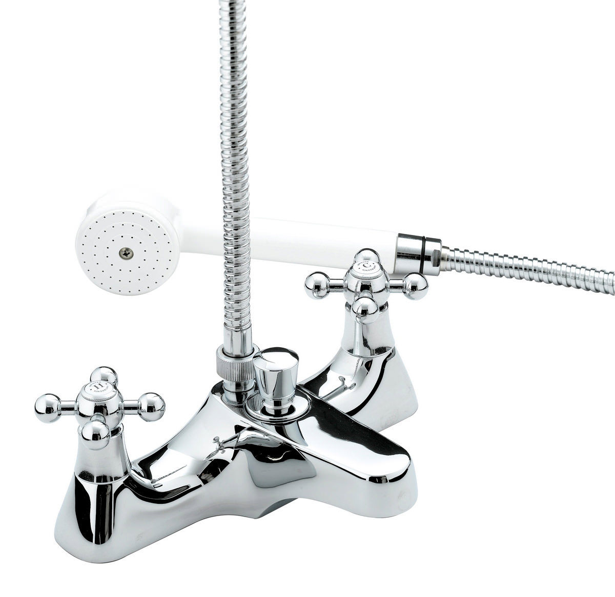 Bristan Regency Deck Mounted Bath Shower Mixer Tap R DBSM C