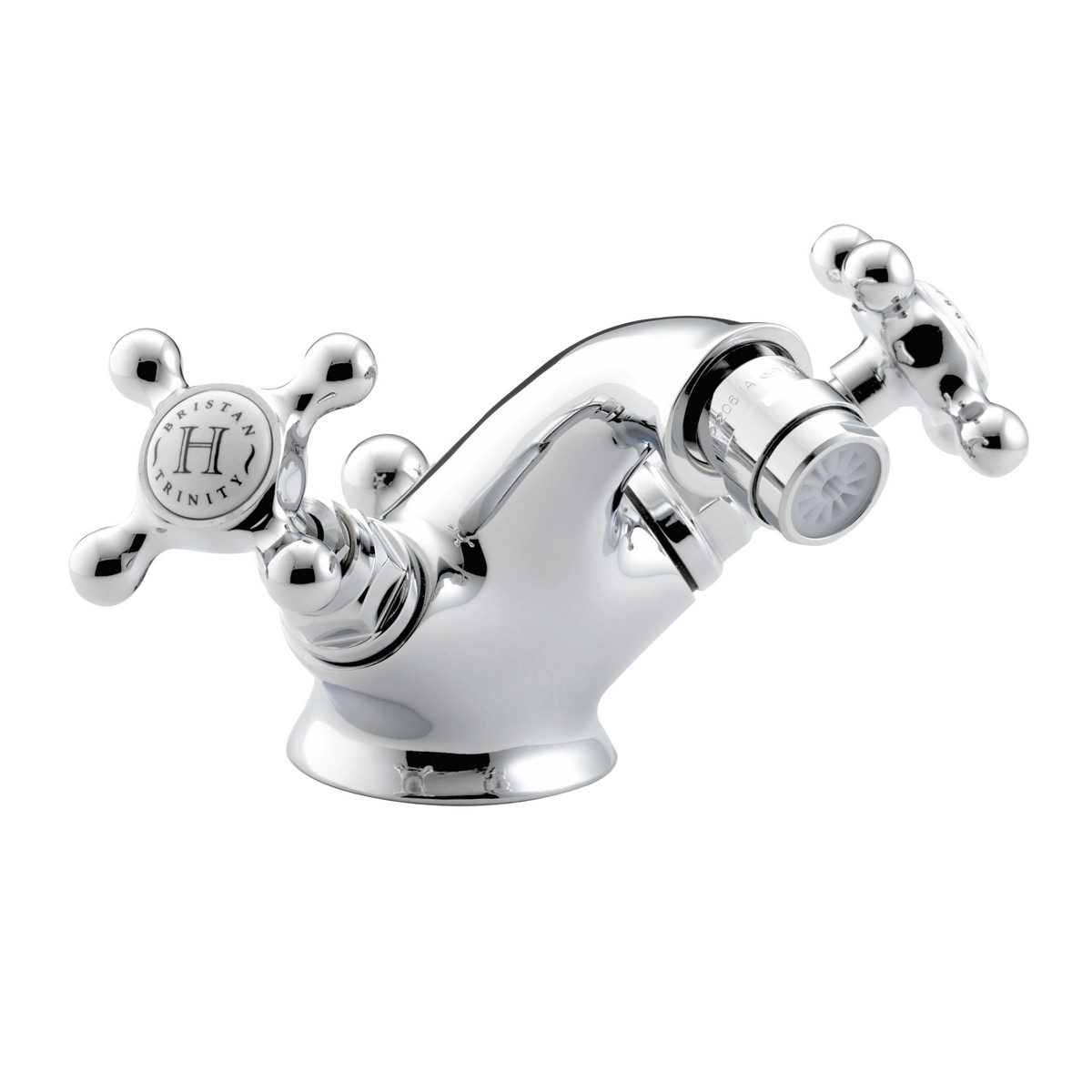 Bristan Trinity Mono Bidet Mixer Tap With PopUp Waste TY BID C