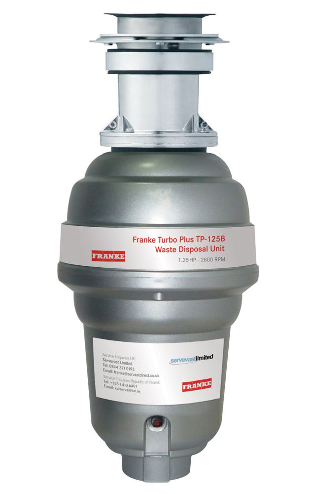Franke Turbo Plus TP125B Batch Feed Waste Disposal Unit 1340276839