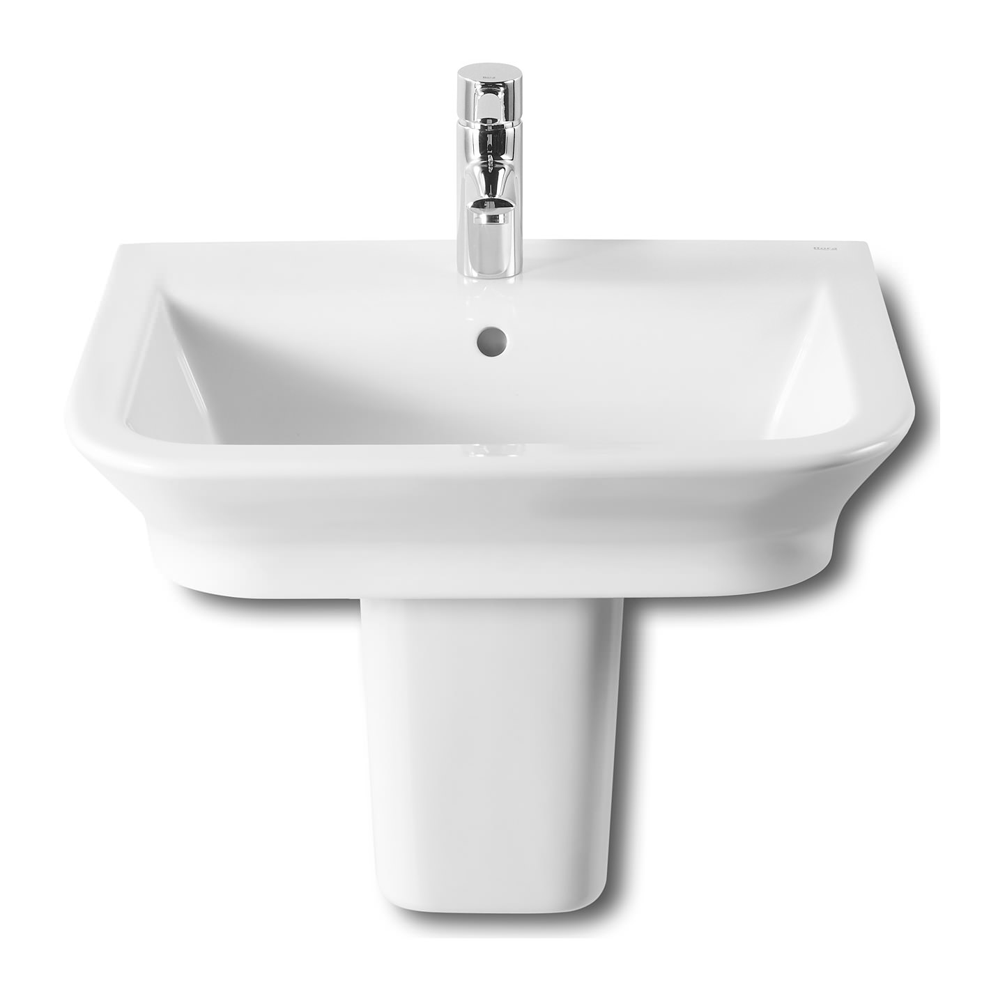 Roca The Gap White Basin 500mm 600mm And 650mm Sizes Available