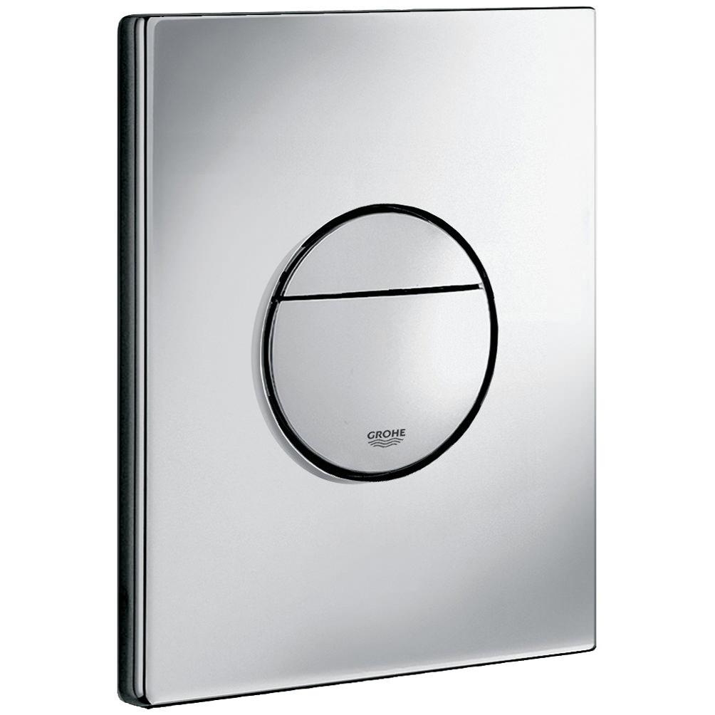 Grohe Nova Dual Flush WC Wall Plate Chrome 38765000