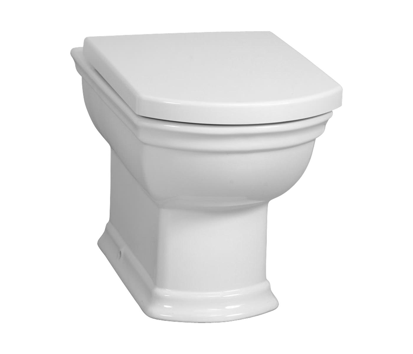 VitrA Serenada BackToWall WC Pan With Toilet Seat 4164B0030075